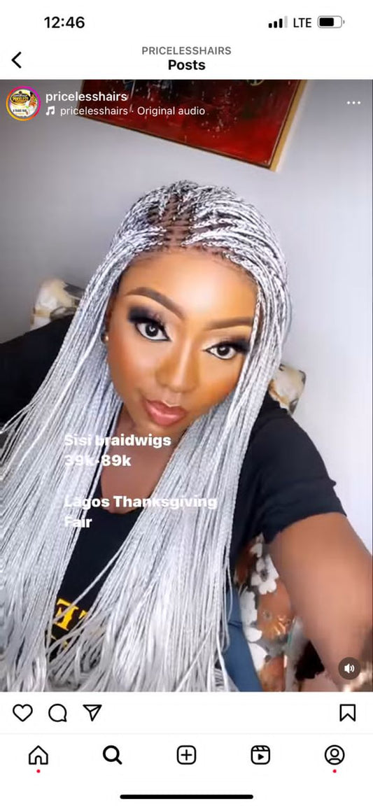 Braided wig