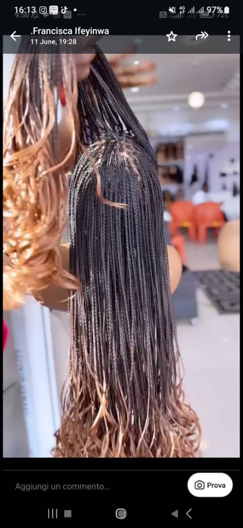 Braided wig